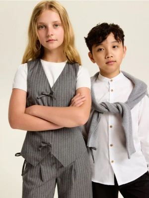 Reserved - Bawełniana koszula - biały