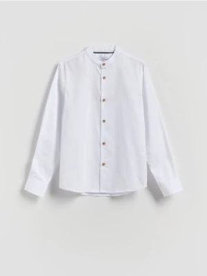 Reserved - Bawełniana koszula - biały