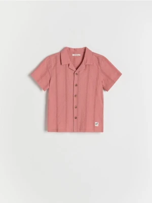 Zdjęcie produktu Reserved - Bawełniana koszula - brudny róż