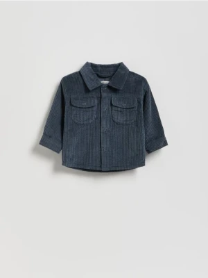 Zdjęcie produktu Reserved - Bawełniana koszula - ciemnoszary