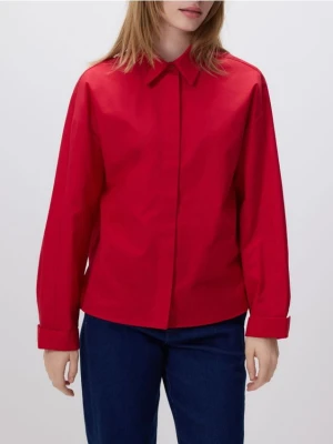 Reserved - Bawełniana koszula - fioletowy