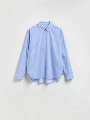 Reserved - Bawełniana koszula - jasnoniebieski