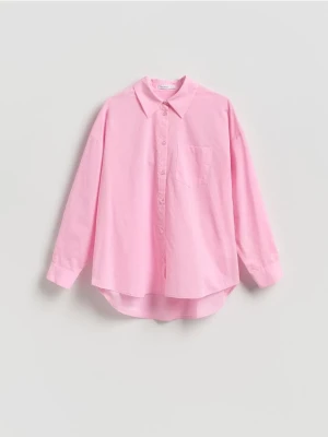 Reserved - Bawełniana koszula - pastelowy róż