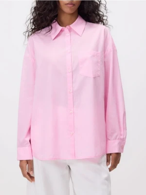 Reserved - Bawełniana koszula - pastelowy róż