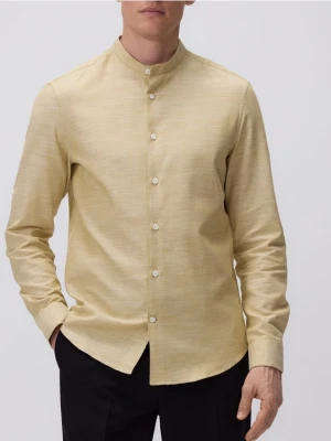 Reserved - Bawełniana koszula slim fit - musztardowy