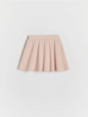 Reserved - Bawełniana spódnica - pastelowy róż