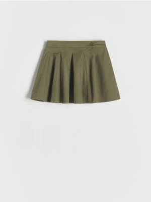 Reserved - Bawełniana spódnica - zielony