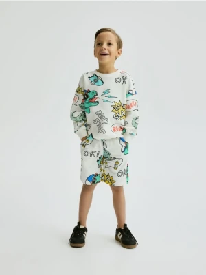 Reserved - Bawełniane bermudy 2 pack - czarny