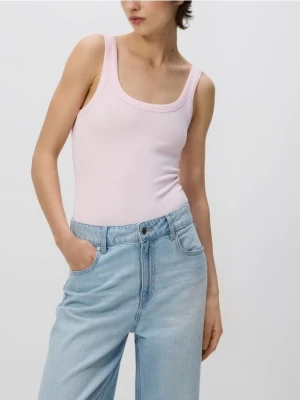 Reserved - Bawełniane body - pastelowy róż