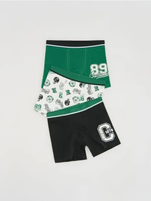 Reserved - Bawełniane bokserki 3 pack - czarny