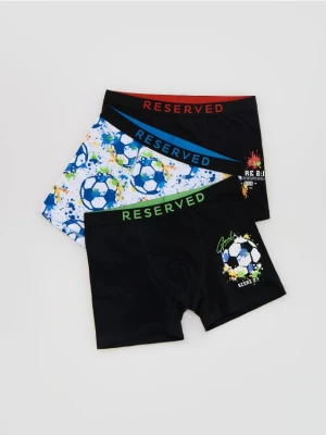 Reserved - Bawełniane bokserki 3 pack - czarny