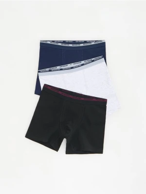 Reserved - Bawełniane bokserki 3 pack - czarny