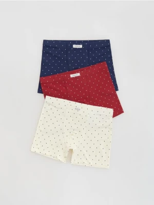 Zdjęcie produktu Reserved - Bawełniane bokserki 3 pack - granatowy