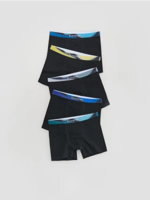 Reserved - Bawełniane bokserki 5 pack - czarny