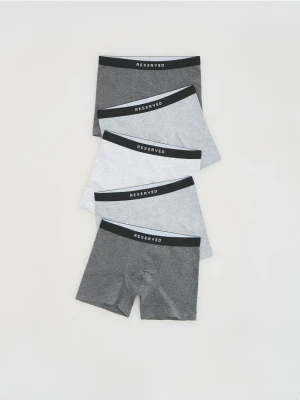 Reserved - Bawełniane bokserki 5 pack - czarny