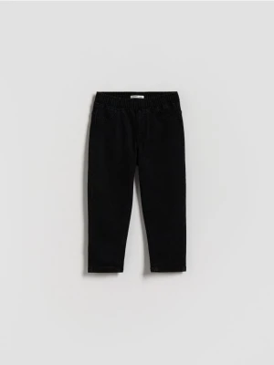 Reserved - Bawełniane jegginsy - czarny