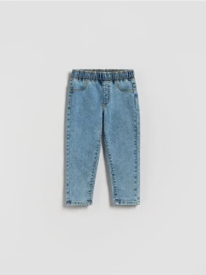 Reserved - Bawełniane jegginsy - niebieski