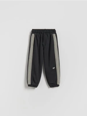 Reserved - Bawełniane joggery - ciemnoszary