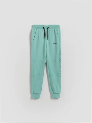 Reserved - Bawełniane joggery - zielony