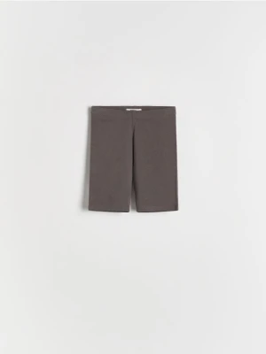 Reserved - Bawełniane kolarki - brązowy