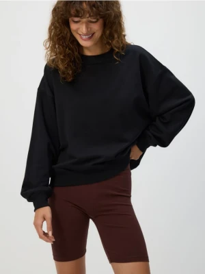 Reserved - Bawełniane kolarki - ciemnobrązowy