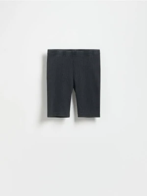 Reserved - Bawełniane kolarki - ciemnoszary