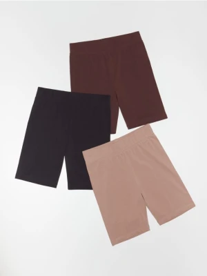 Reserved - Bawełniane kolarki - czarny