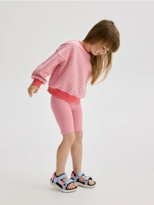 Reserved - Bawełniane kolarki - różowy