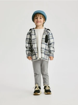 Reserved - Bawełniane legginsy - ciemnoszary