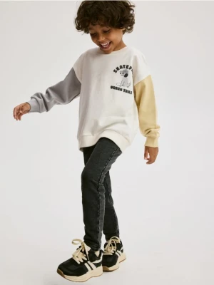 Reserved - Bawełniane legginsy - czarny