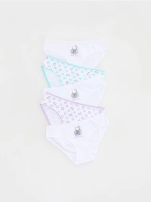 Reserved - Bawełniane majtki 5-pack Hello Kitty - biały