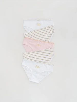Reserved - Bawełniane majtki 5-pack - wielobarwny