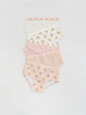 Reserved - Bawełniane majtki 5 pack - wielobarwny