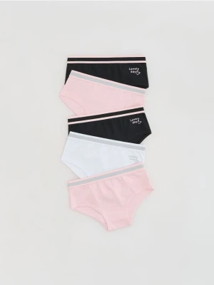 Reserved - Bawełniane majtki 5-pack - wielobarwny