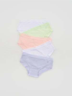Reserved - Bawełniane majtki 5 pack - wielobarwny