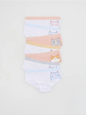 Reserved - Bawełniane majtki 7 pack - biały