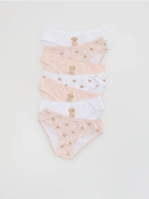 Reserved - Bawełniane majtki 7 pack - wielobarwny