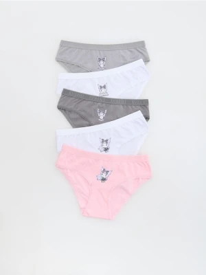 Reserved - Bawełniane majtki Kuromi 5 pack - ciemnoszary