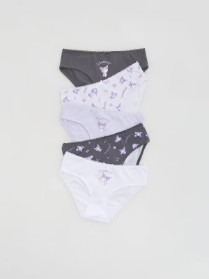 Reserved - Bawełniane majtki Kuromi 5 pack - ciemnoszary
