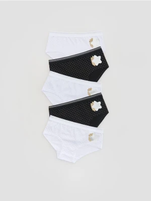 Reserved - Bawełniane majtki Pusheen 5 pack - czarny