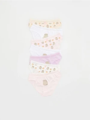 Zdjęcie produktu Reserved - Bawełniane majtki Pusheen 7 pack - wielobarwny