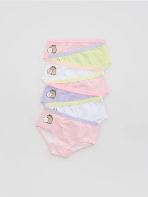 Reserved - Bawełniane majtki Pusheen 7 pack - wielobarwny