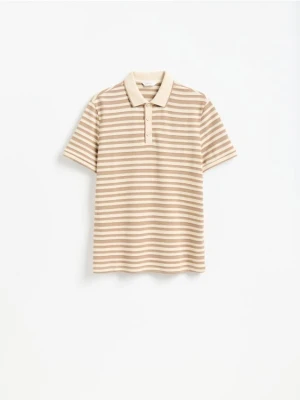 Reserved - Bawełniane polo regular fit - wielobarwny