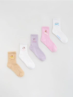 Reserved - Bawełniane skarpetki Hello Kitty 5 pack - wielobarwny