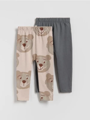 Reserved - Bawełniane spodnie 2 pack - ciemnoszary