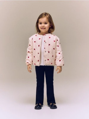 Reserved - Bawełniane spodnie - czarny