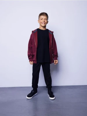 Reserved - Bawełniane spodnie jogger 2 pack - granatowy