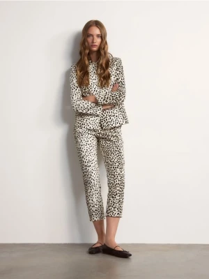 Reserved - Bawełniane spodnie - wielobarwny