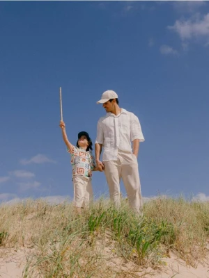 Zdjęcie produktu Reserved - Bawełniane szorty - złamana biel