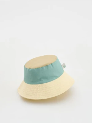 Reserved - Bawełniany bucket hat - wielobarwny